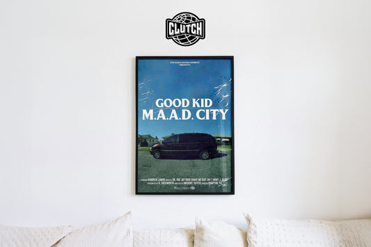 Kendrick Lamar 'Good Kid MAAD City' Poster