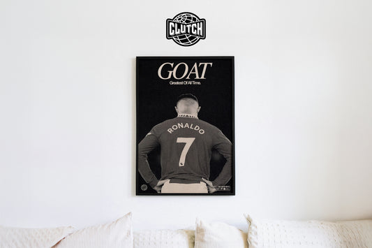 Cristiano Ronaldo 'GOAT' Poster