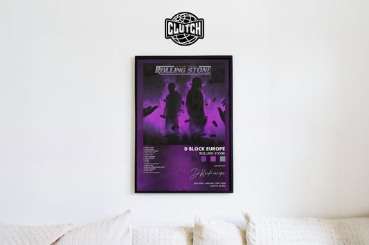 D-Block Europe 'Rollingstone' Poster