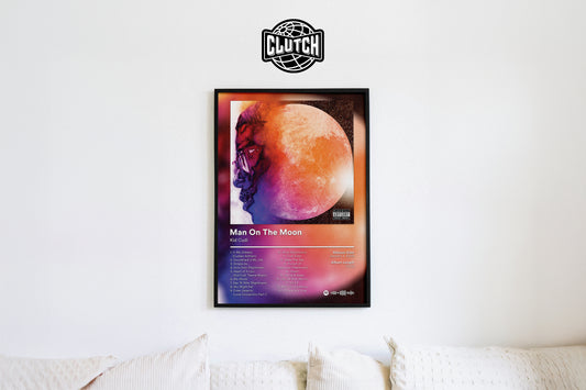 Kid Cudi 'Man On The Moon' Album Poster