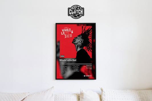 Playboi Carti 'Whole Lotta Red' Album Poster