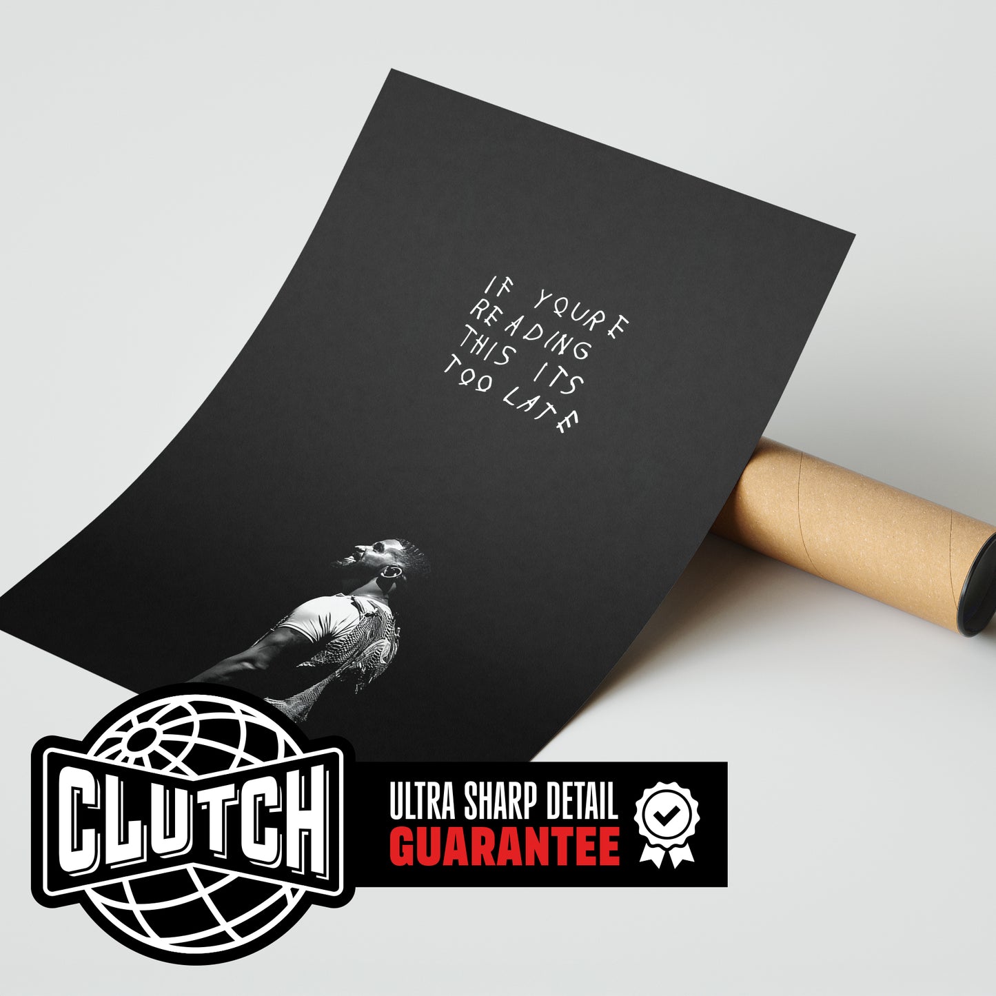 Drake 'If Your Reading This Its Too Late' Poster