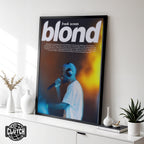 Frank Ocean 'Blond' Blurred Poster