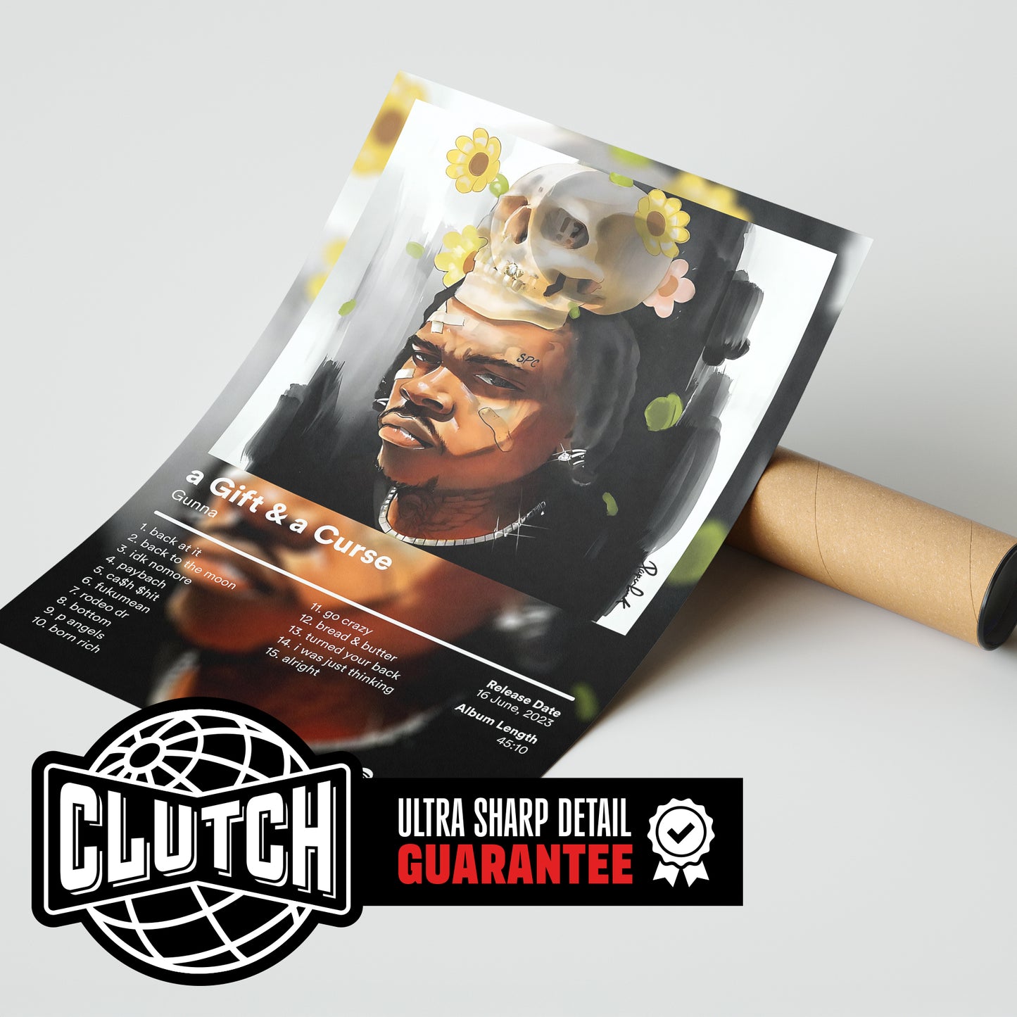 Gunna 'a Gift & a Curse' Album Poster