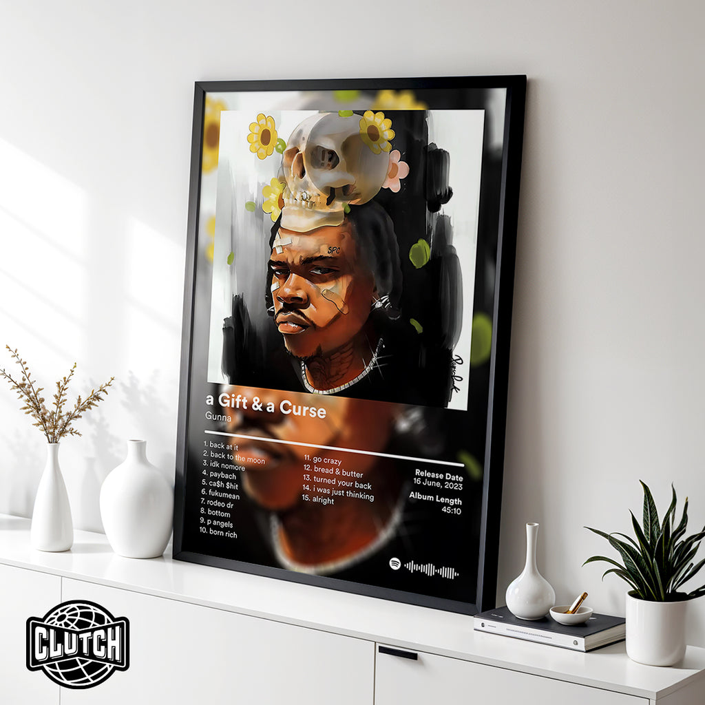 Gunna 'a Gift & a Curse' Album Poster