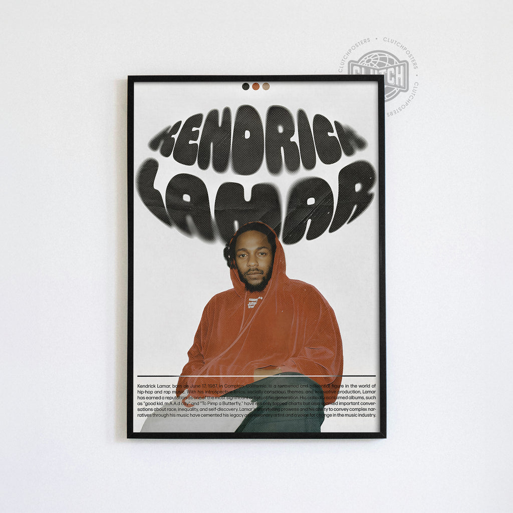 Kendrick Lamar 'Cozy' Poster