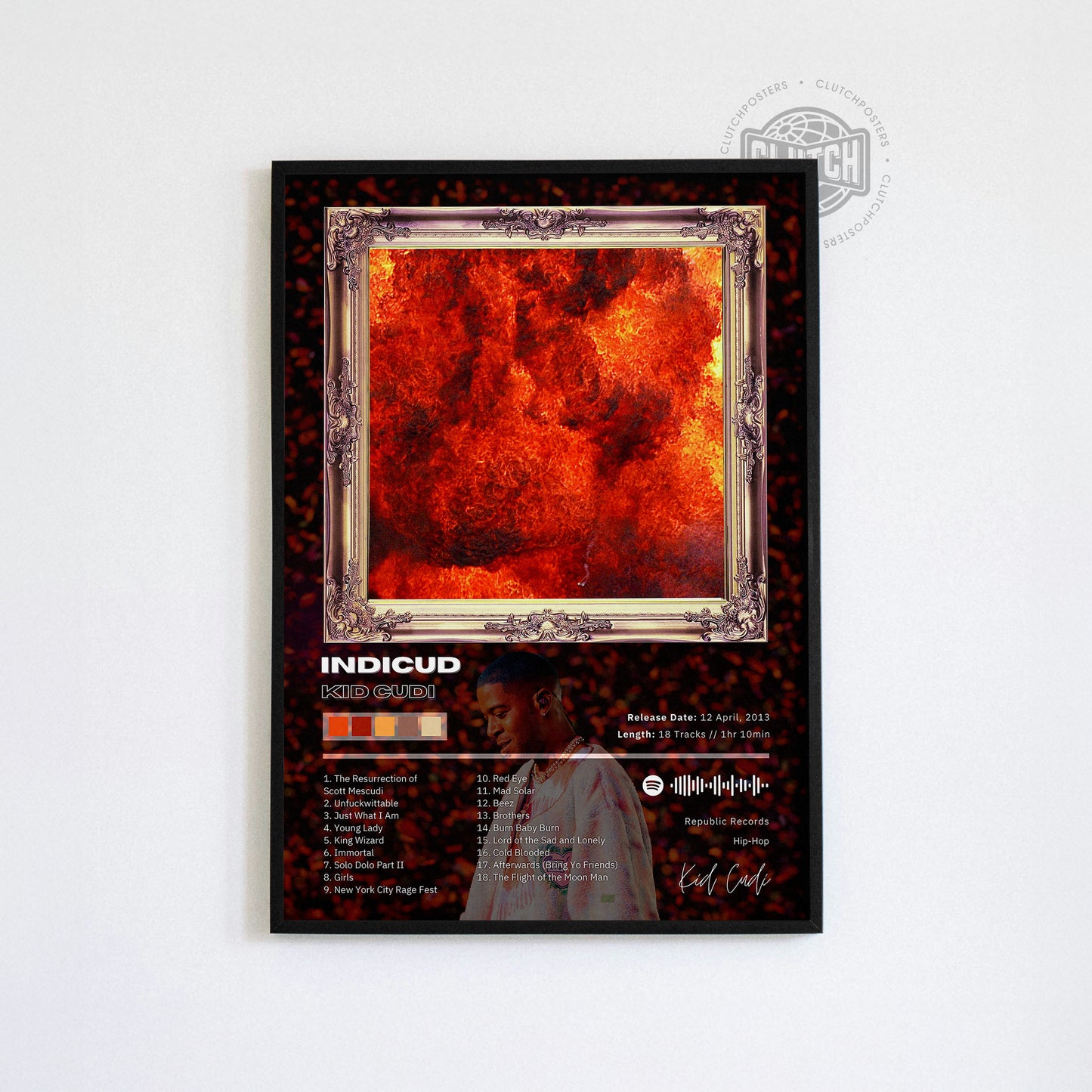 Kid Cudi 'Indicud' Album Poster