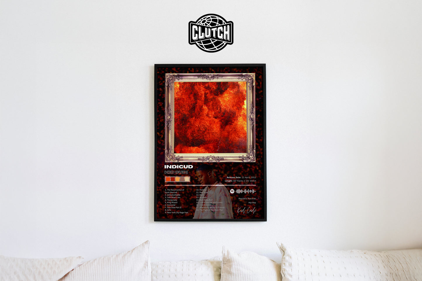 Kid Cudi 'Indicud' Album Poster