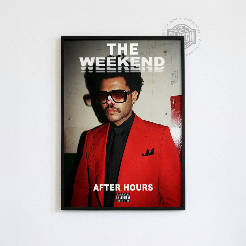 The Weeknd 'After Hours' Poster
