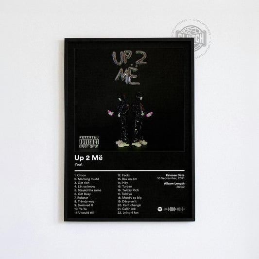 Yeat 'Up 2 Më' Album Poster
