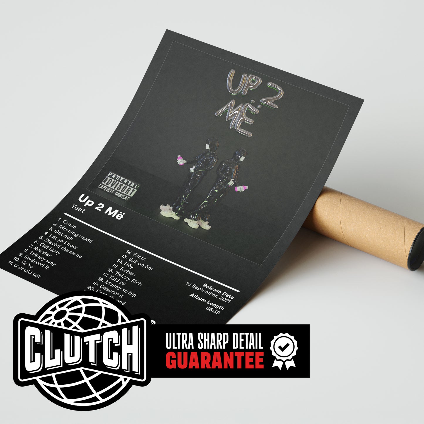 Yeat 'Up 2 Më' Album Poster