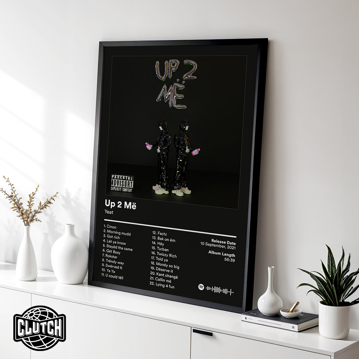 Yeat 'Up 2 Më' Album Poster