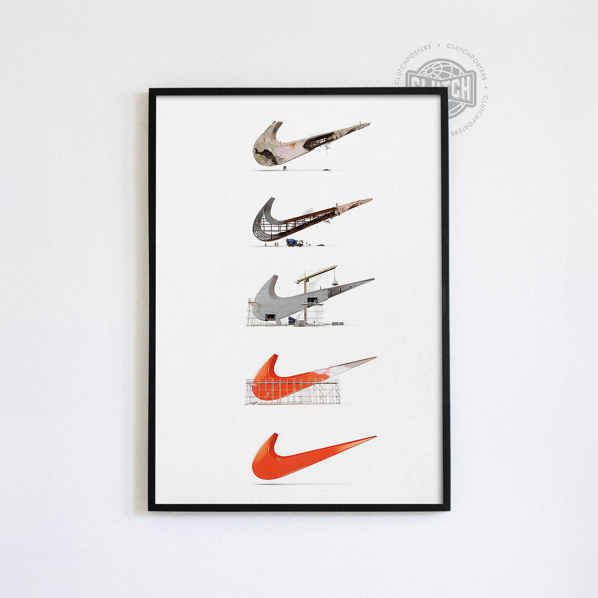 Nike Construction Poster