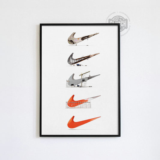 Nike Construction Poster