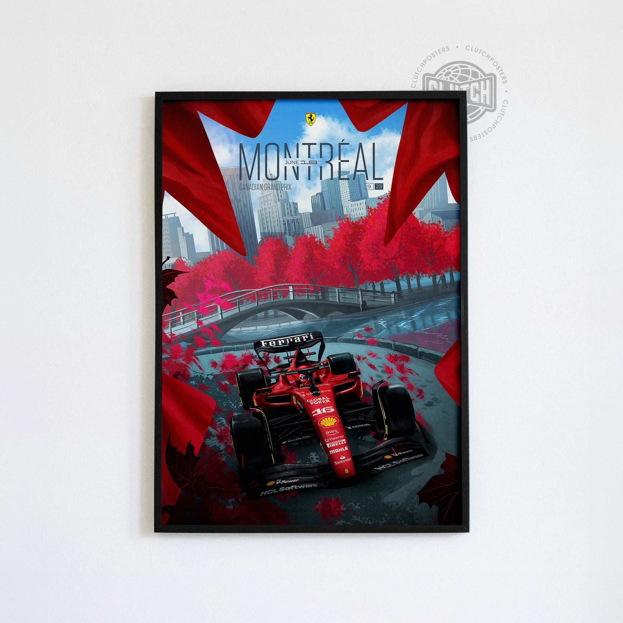 Canadian Grand Prix F1 Poster
