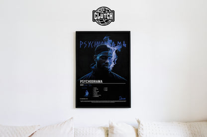 Dave 'PSYCHODRAMA' Tracklist Poster