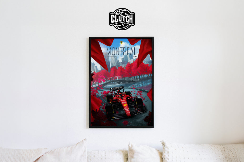 Canadian Grand Prix F1 Poster