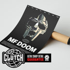 MF DOOM 'Masked Villain' B&W Poster