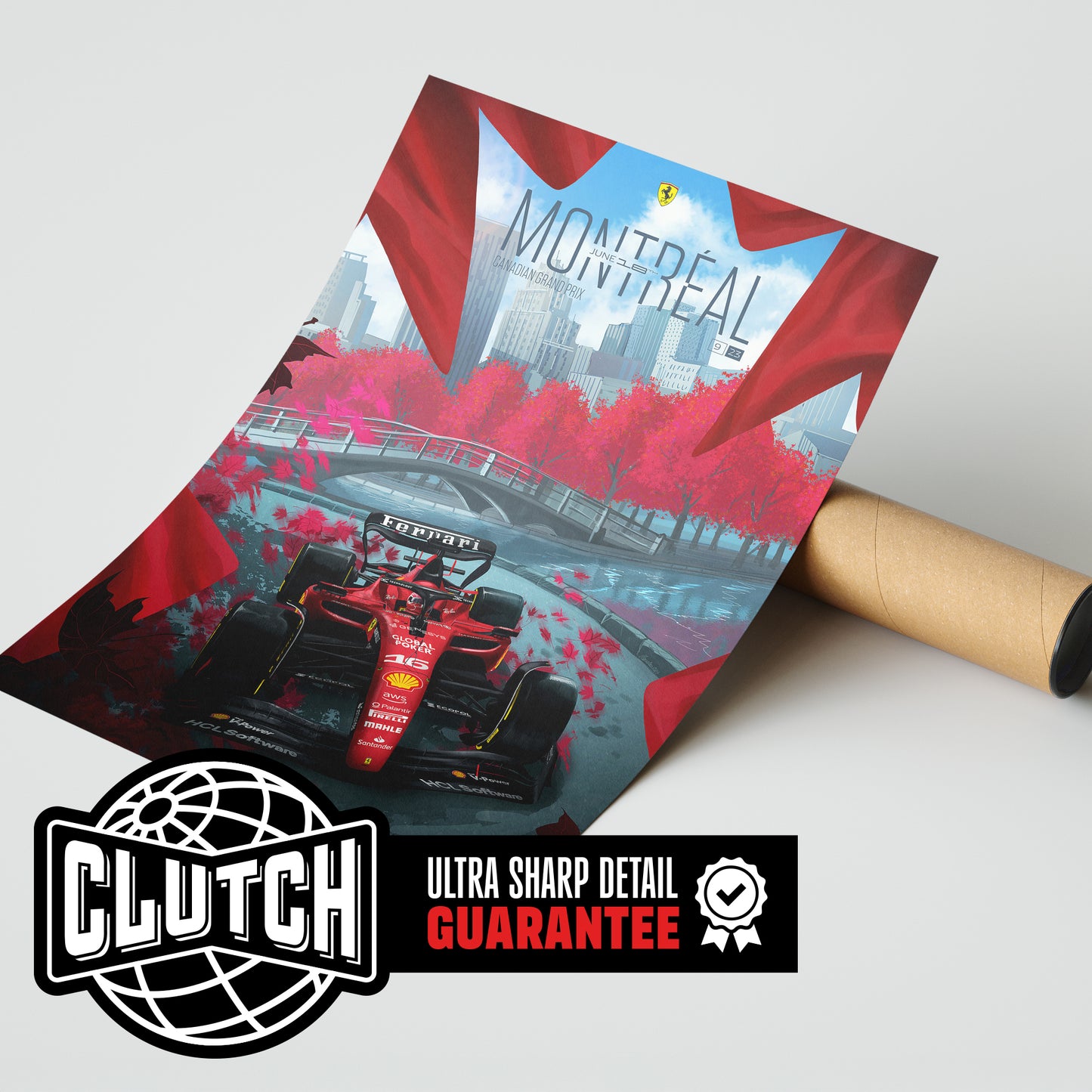 Canadian Grand Prix F1 Poster