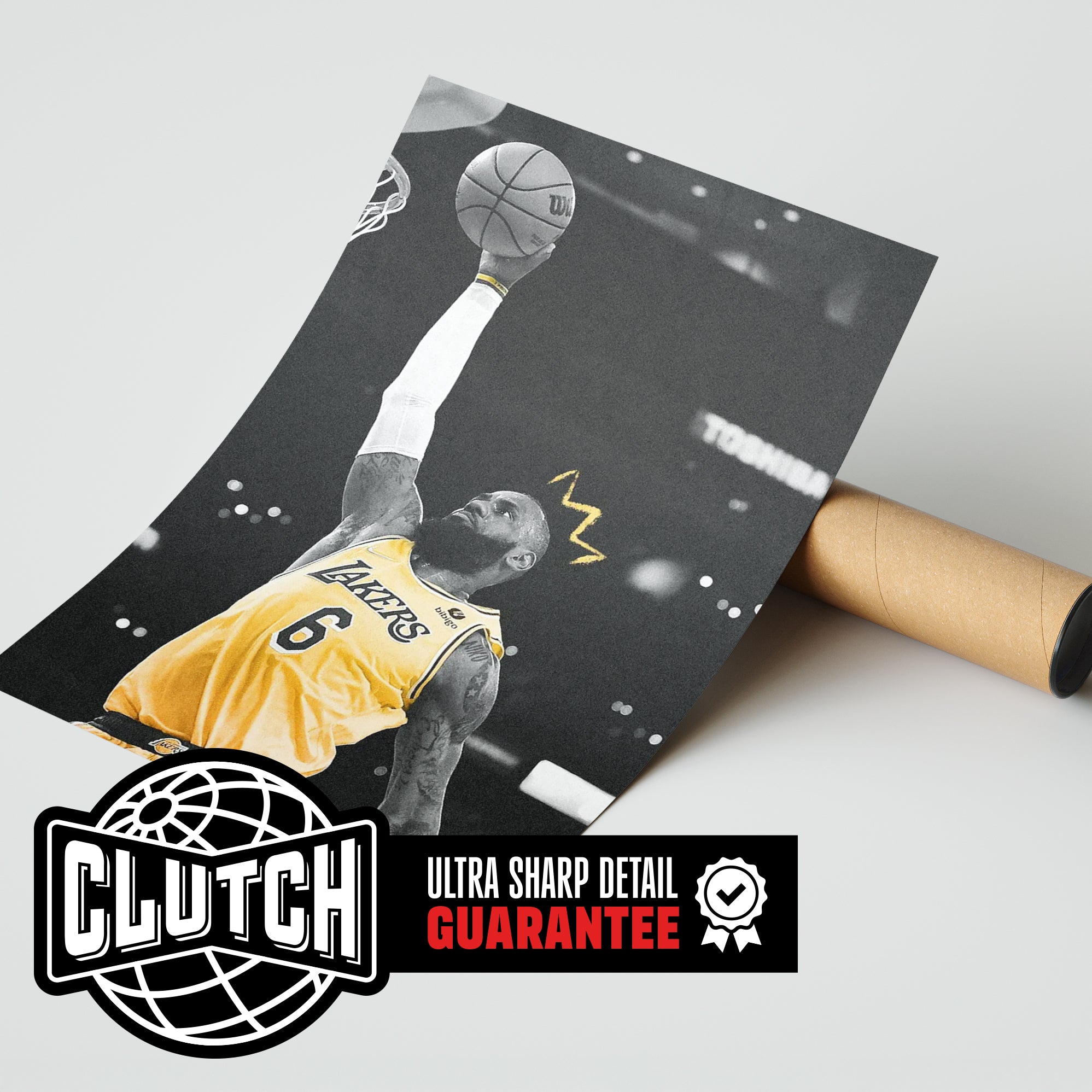 Lebron James 'KING' Poster