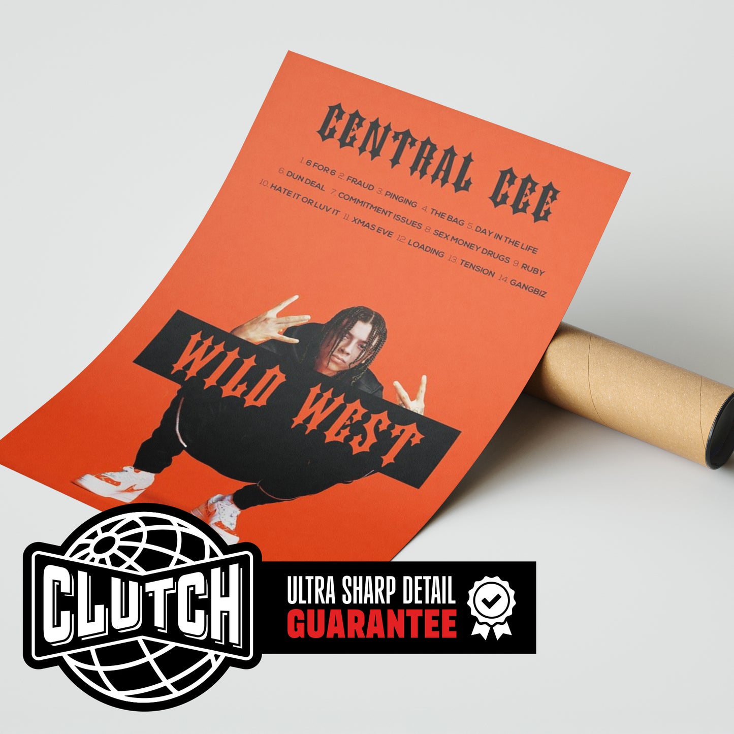 Central Cee 'Wild West' Poster