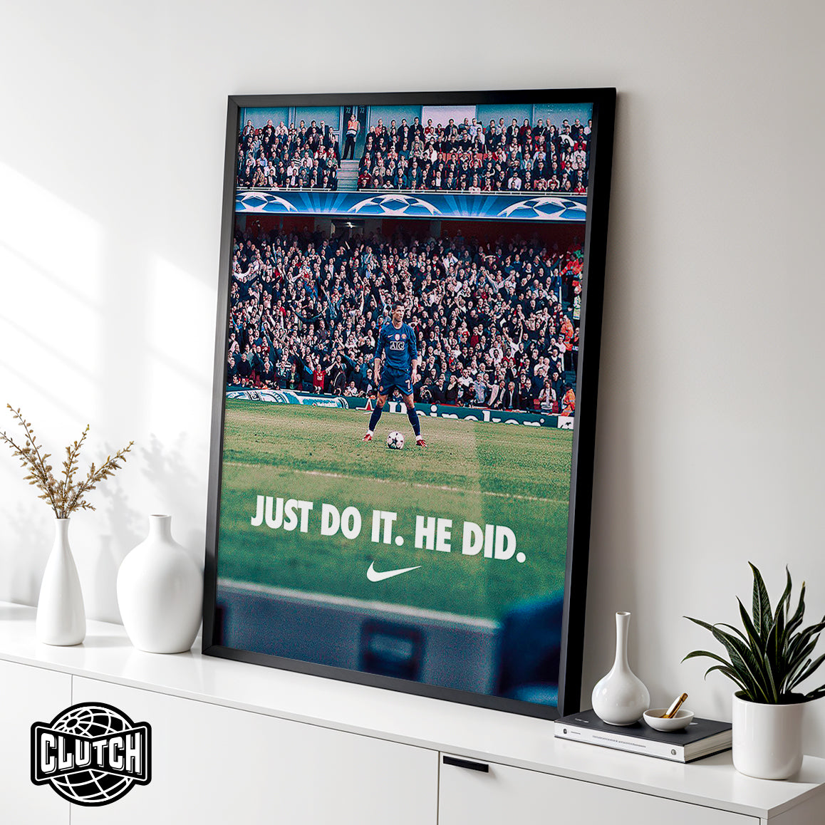 Cristiano Ronaldo 'Never Too Far' Poster