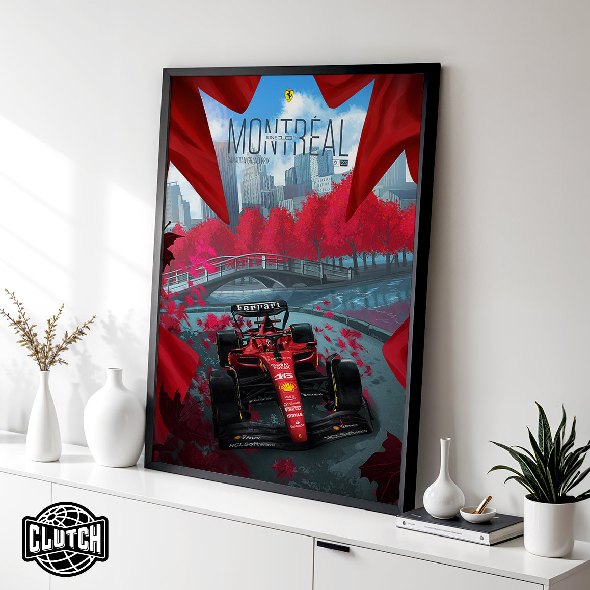 Canadian Grand Prix F1 Poster