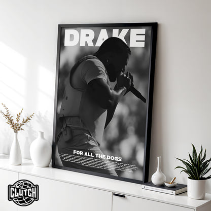 Drake 'For All The Dogs' Poster