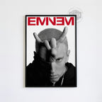 Eminem Red Devil Poster