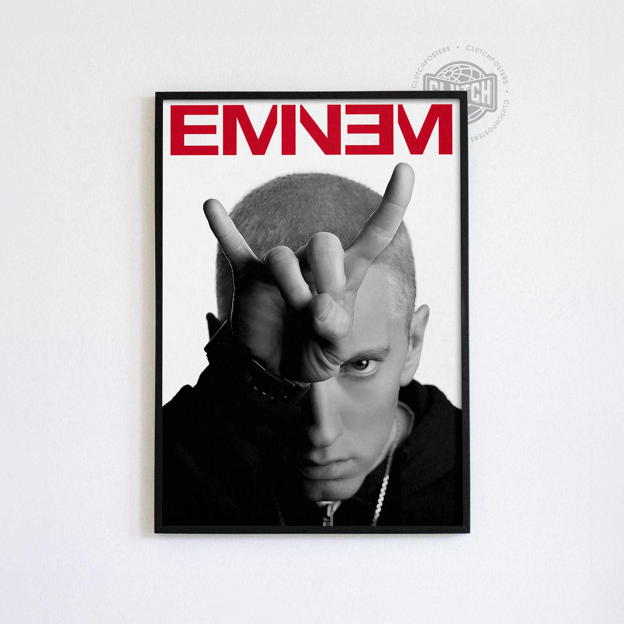 Eminem Red Devil Poster