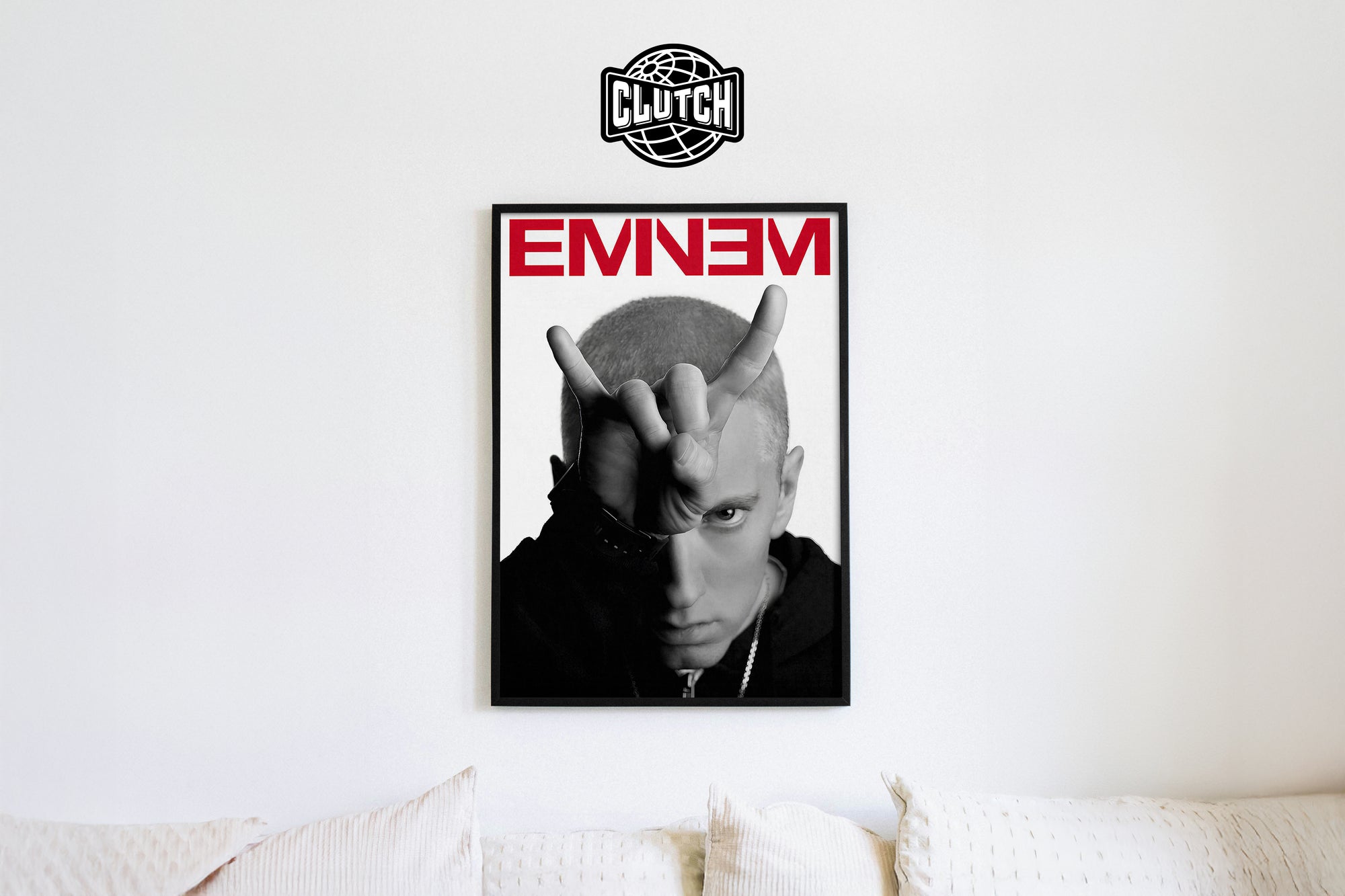 Eminem Red Devil Poster
