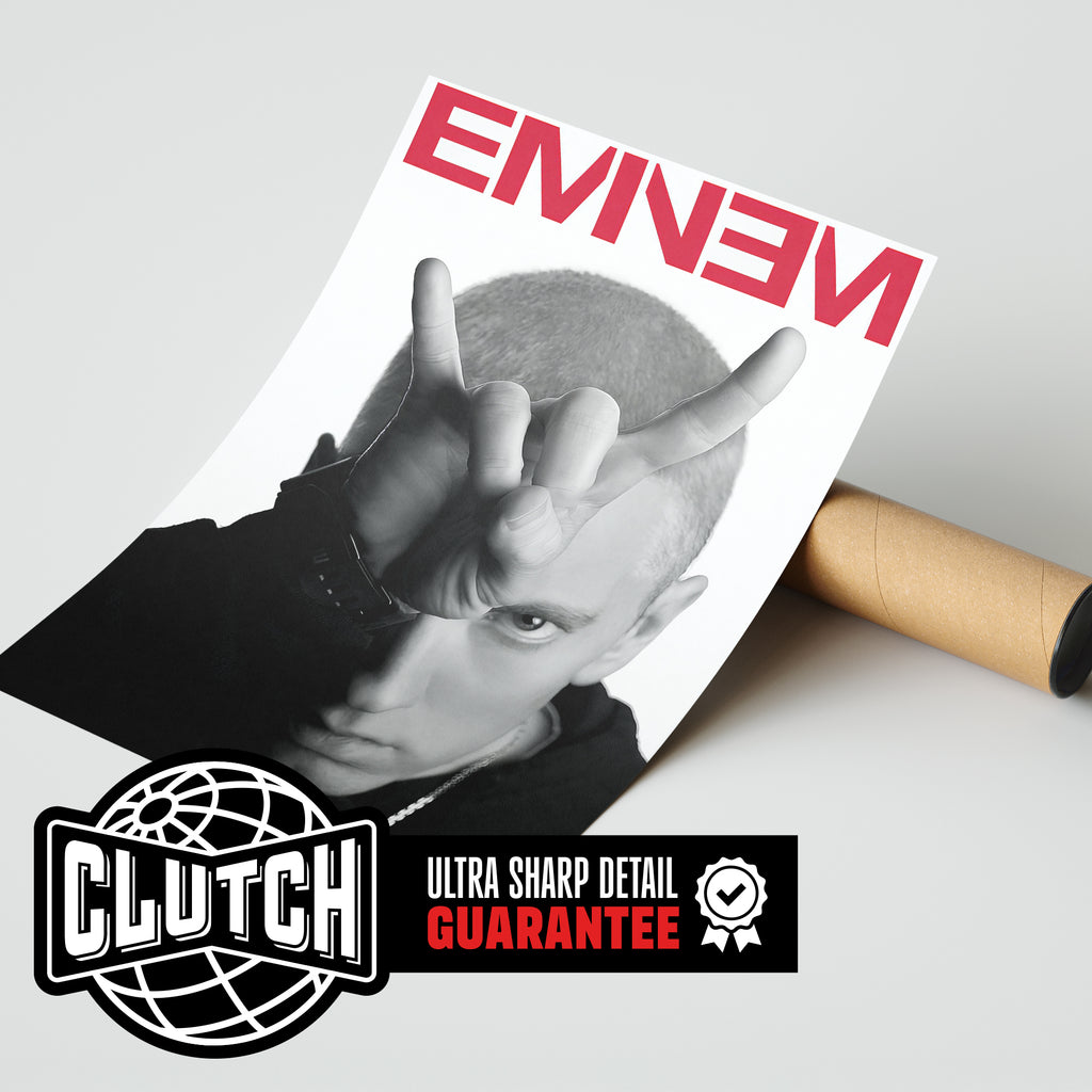 Eminem Red Devil Poster