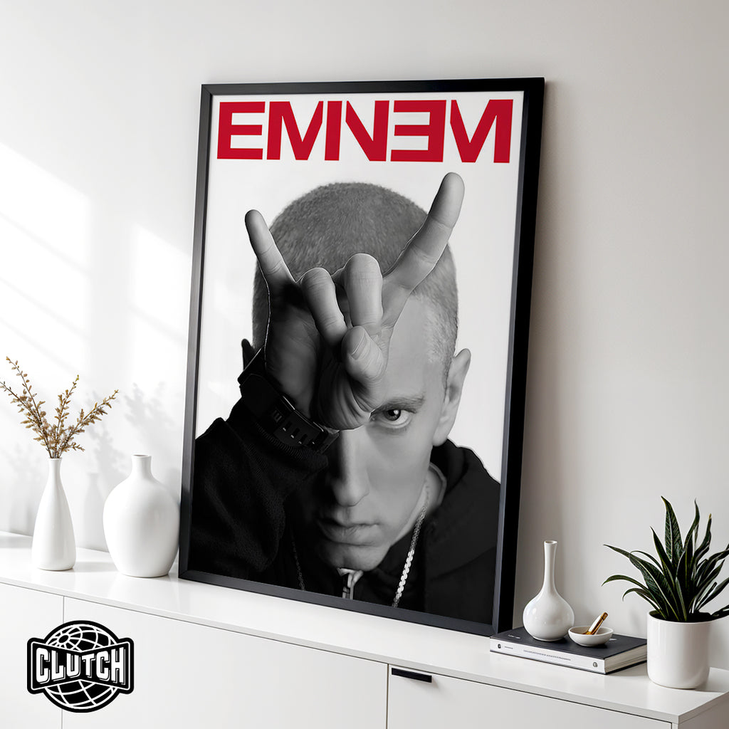 Eminem Red Devil Poster