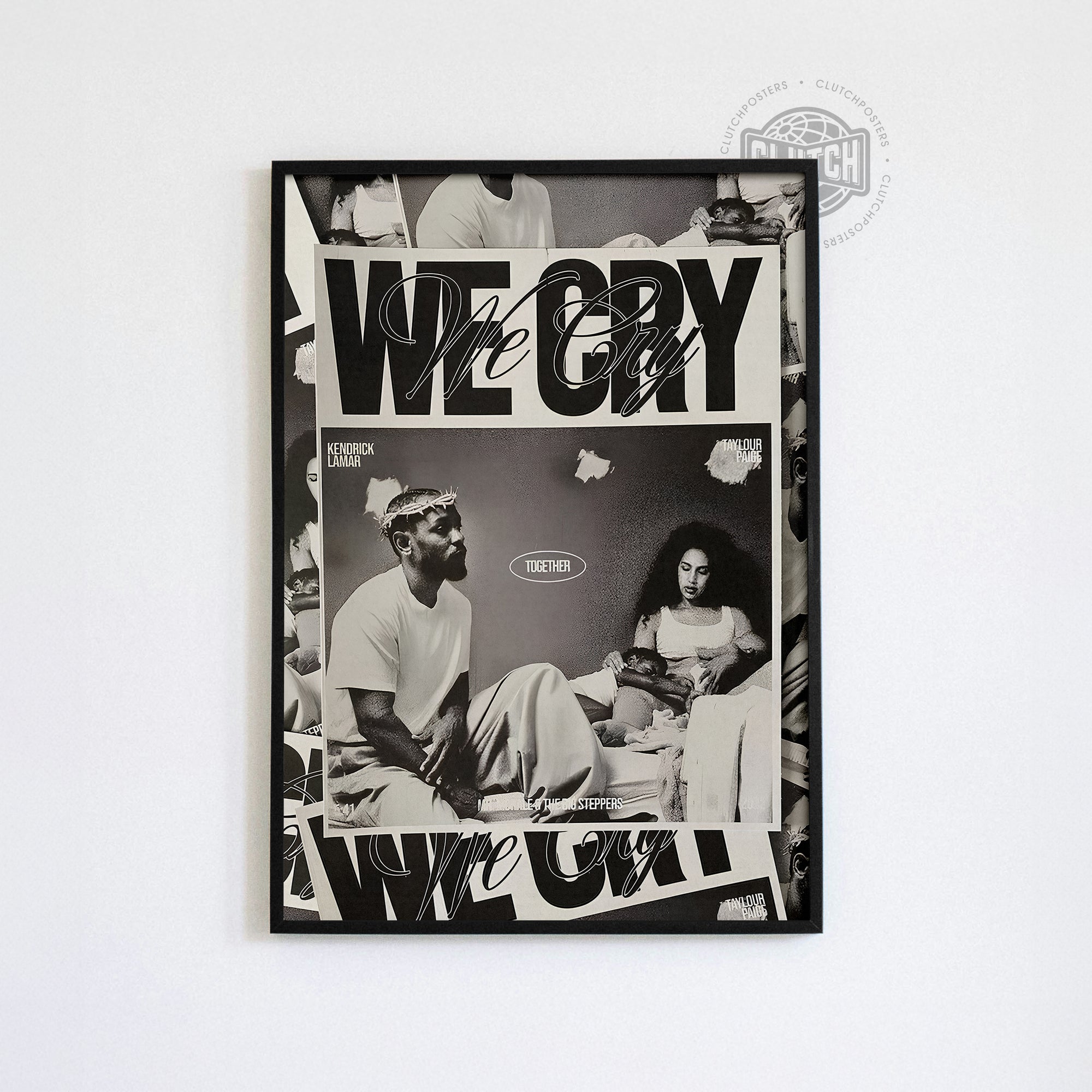 Kendrick Lamar 'We Cry' Poster