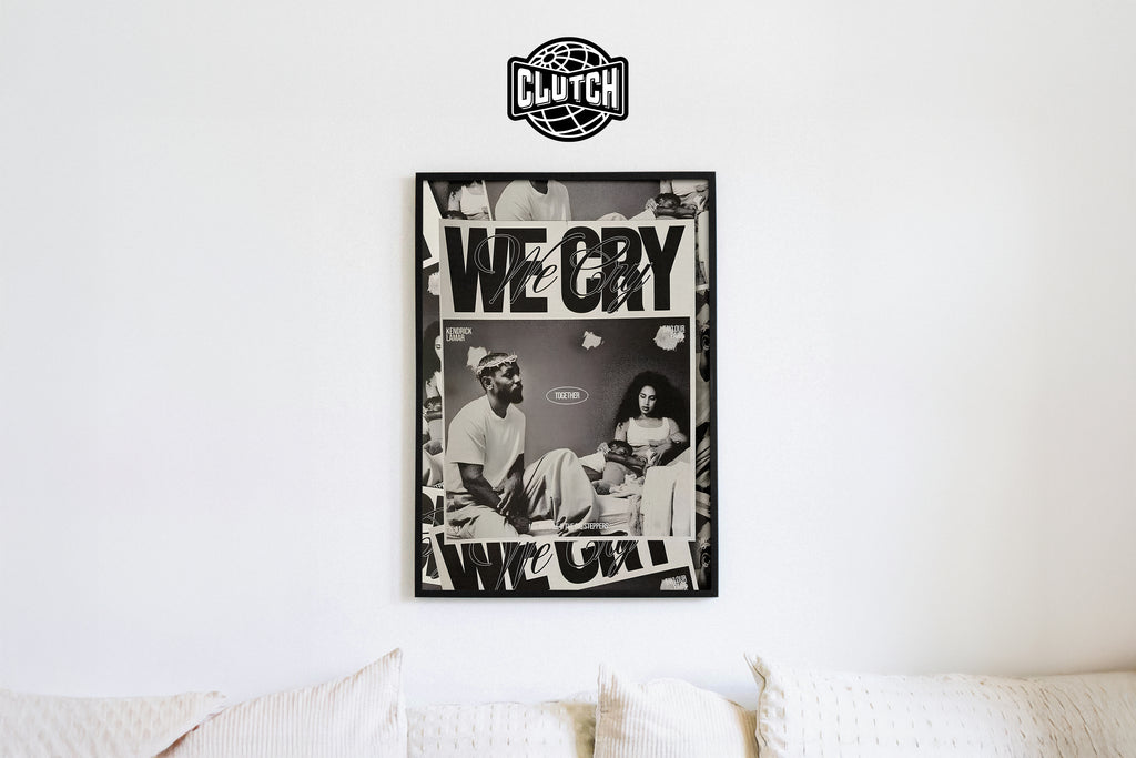 Kendrick Lamar 'We Cry' Poster