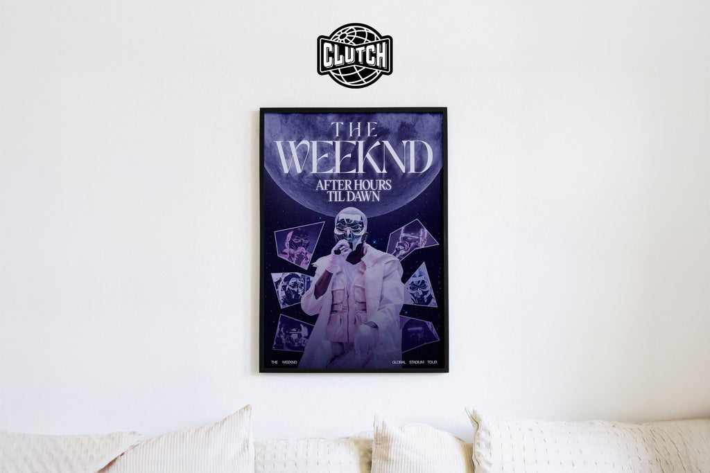 The Weeknd 'After Hours' Tour Poster