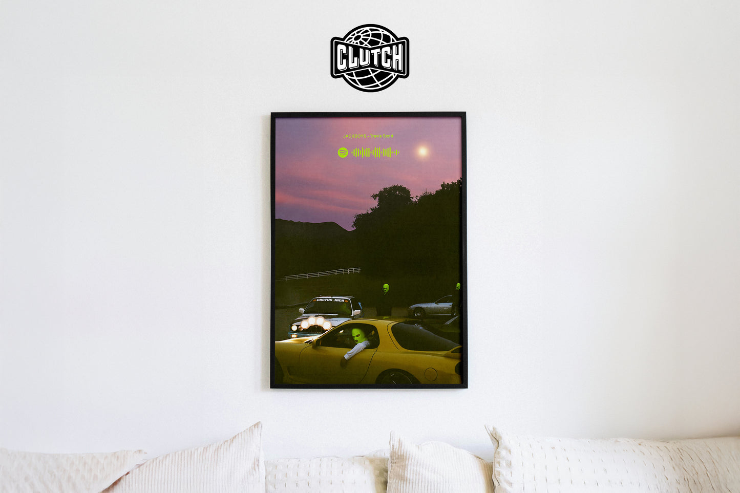 Travis Scott 'Jackboys' Spotify Poster