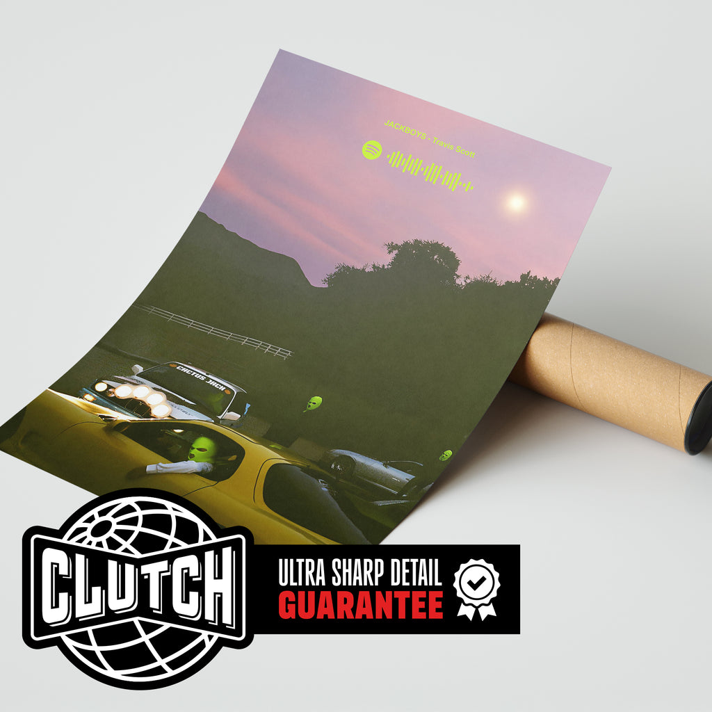 Travis Scott 'Jackboys' Spotify Poster