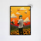 Tyler The Creator 'Flower Boy' Spotify Poster