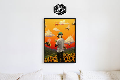 Tyler The Creator 'Flower Boy' Spotify Poster