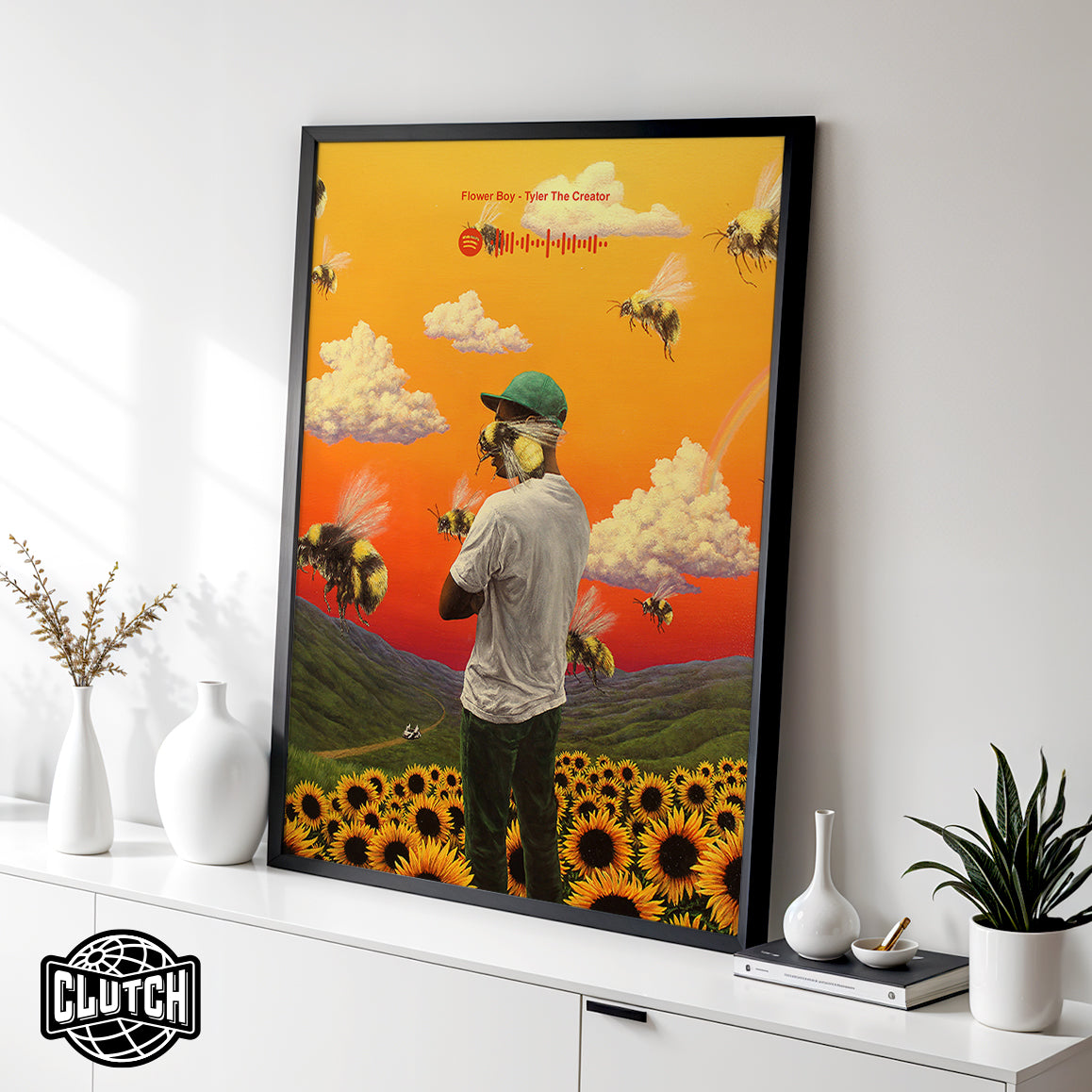 Tyler The Creator 'Flower Boy' Spotify Poster