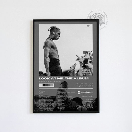 XXXTENTACION 'LOOK AT ME: THE ALBUM' Album Poster