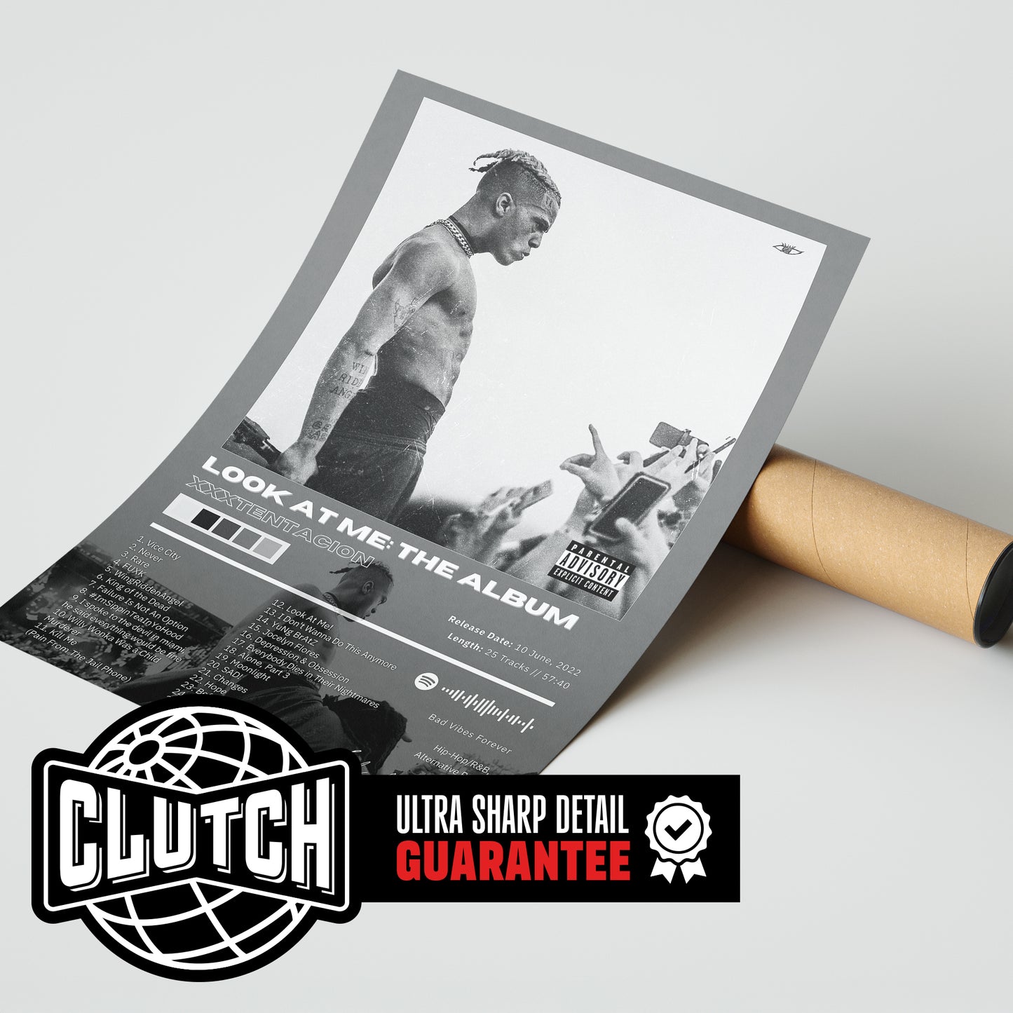 XXXTENTACION 'LOOK AT ME: THE ALBUM' Album Poster