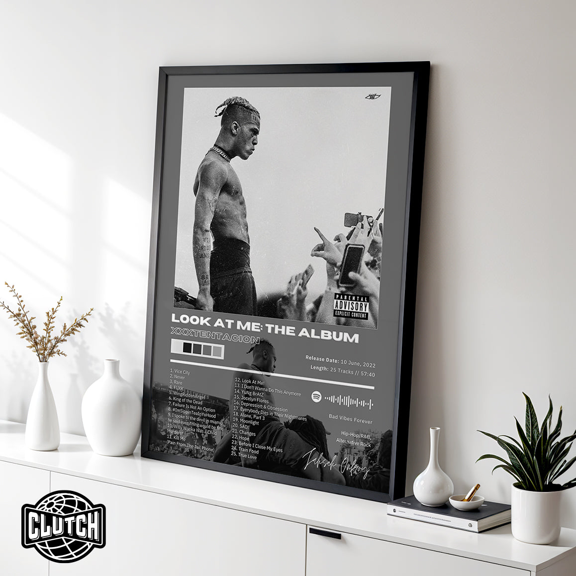 XXXTENTACION 'LOOK AT ME: THE ALBUM' Album Poster