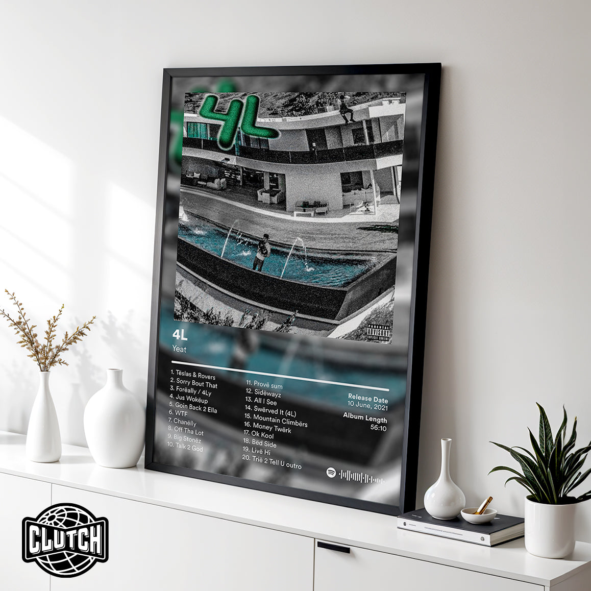 Yeat '4L' Album Poster