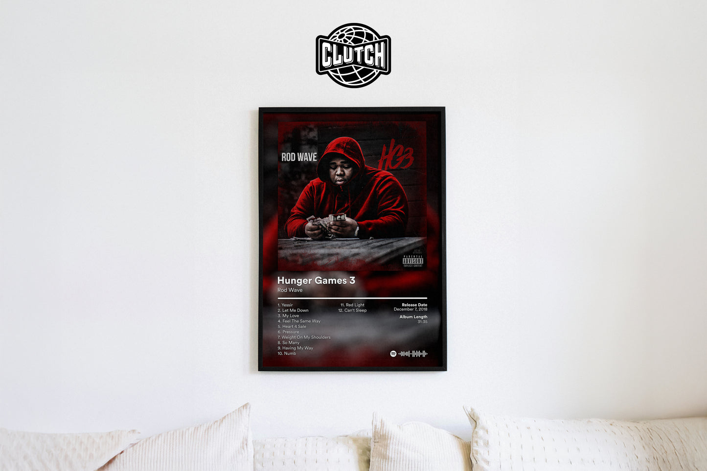 Rod Wave 'Hunger Games 3' Album Poster