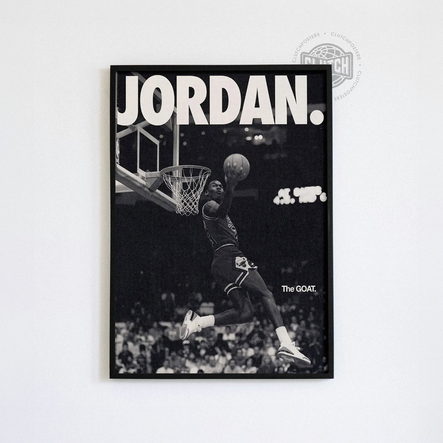 Michael Jordan 'The Goat' Poster