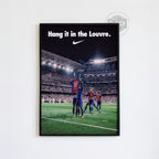 Messi 'Hang It In The Louvre' Poster