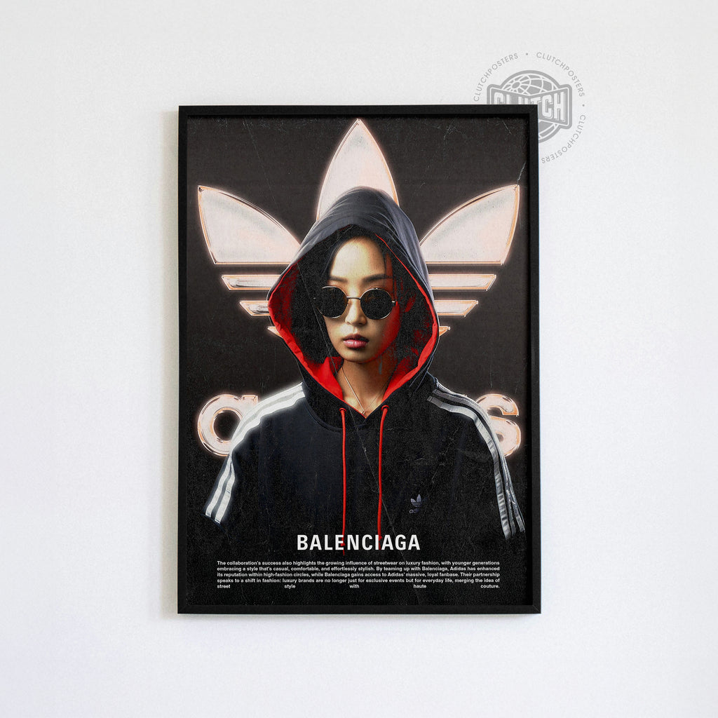 Balenciaga x Adidas Poster