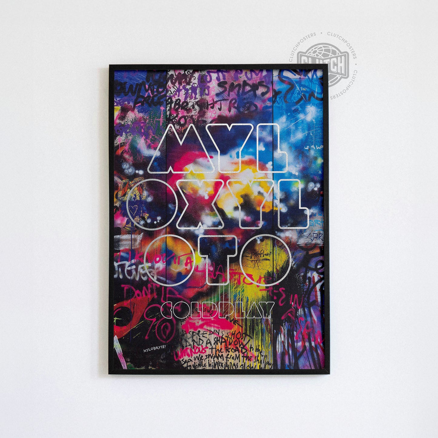 Coldplay 'Mylo Xyloto' Poster